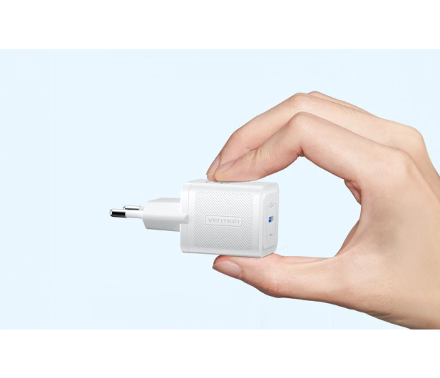 Vention Ładowarka USB-C 20W GaN biała - 1543398 - zdjęcie 3